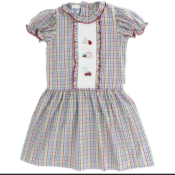 New 3T ABC School Dress